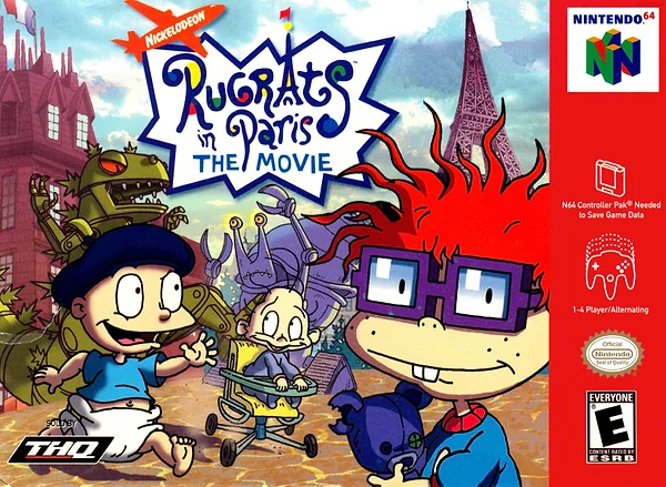 Rugrats in Paris: The Movie Box Art