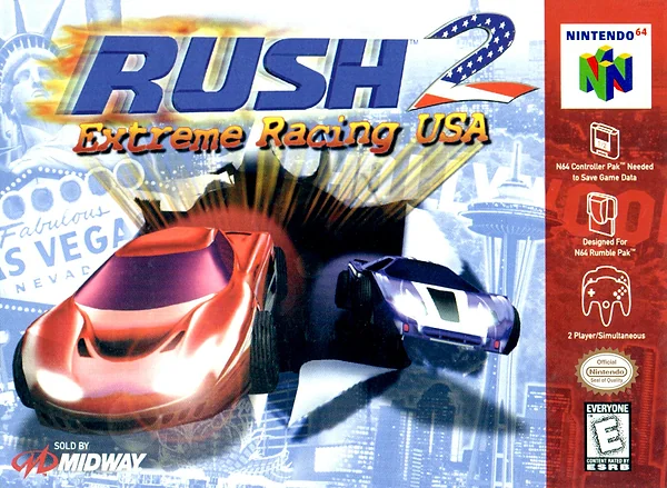 Rush 2: Extreme Racing USA Box Art