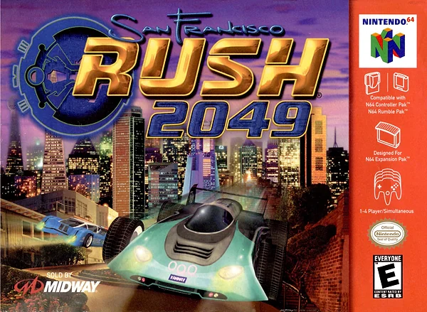 San Francisco Rush 2049 box art