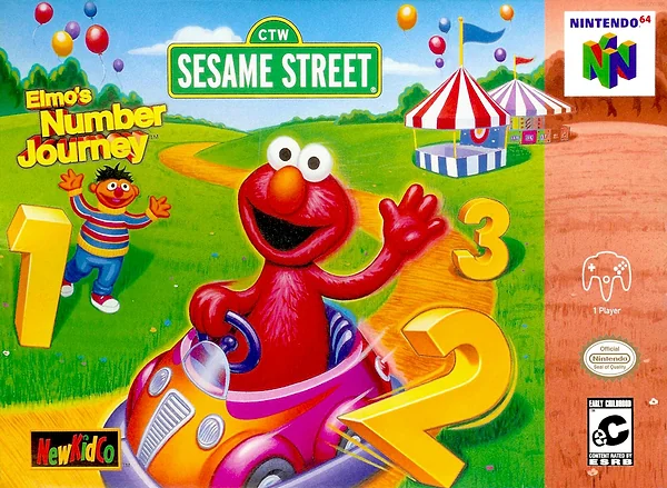 Sesame Street: Elmo's Number Journey box art