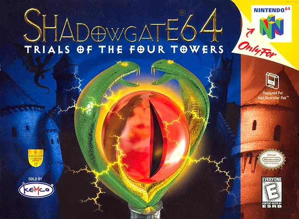 Shadowgate 64: Trials of the Four Towers box art