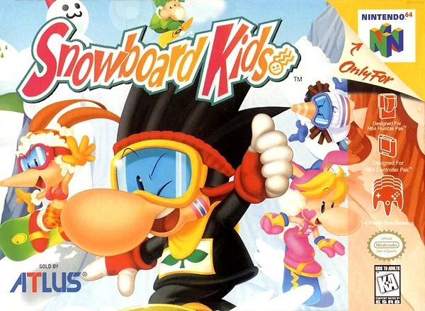 Snowboard Kids Box Art