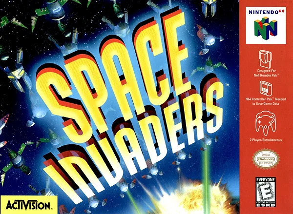 Space Invaders box art