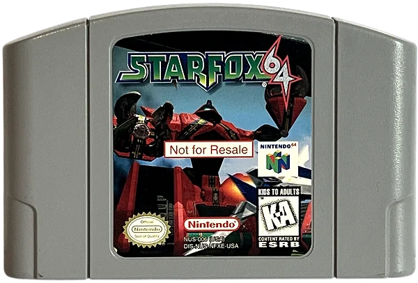 StarFox 64 Box Art