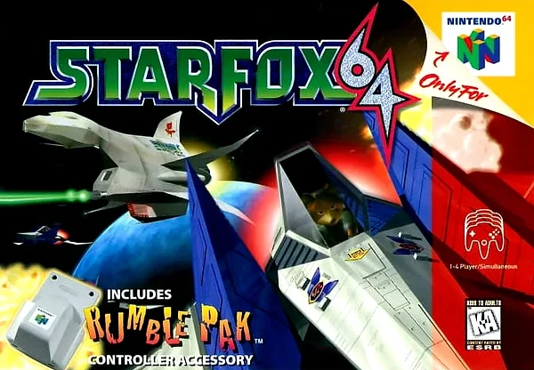 StarFox 64 box art