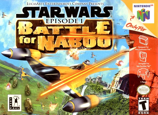 Star Wars Episode I: Battle for Naboo box art