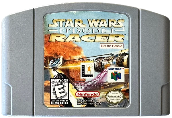 Star Wars Episode I: Racer box art