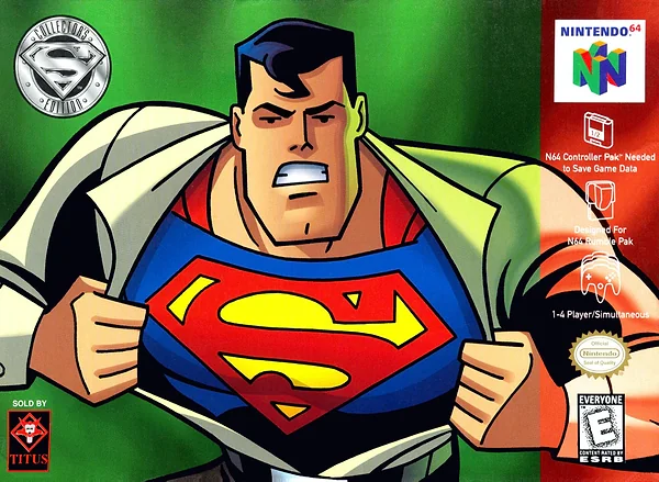 Superman box art