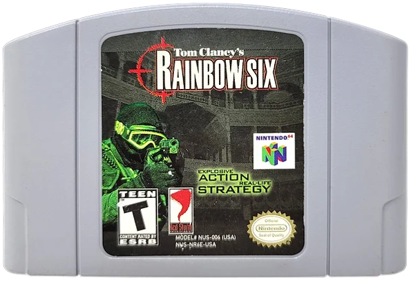 Tom Clancy's Rainbow Six box art