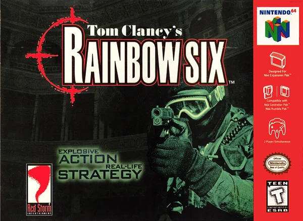 Tom Clancy's Rainbow Six Box Art