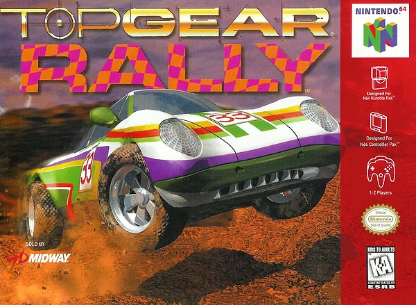 Top Gear Rally box art