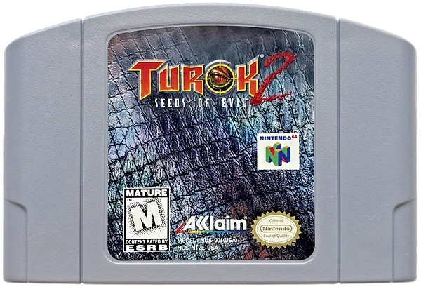 Turok 2: Seeds of Evil box art