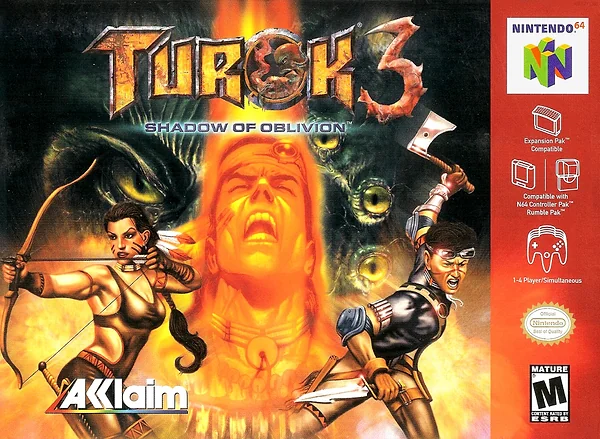 Turok 3: Shadow of Oblivion box art