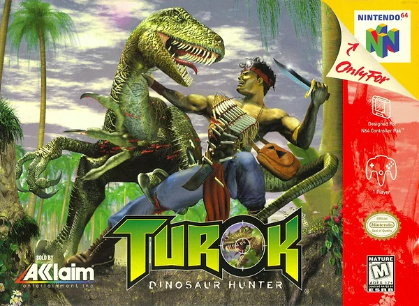 Turok: Dinosaur Hunter box art