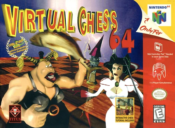 Virtual Chess 64 Box Art