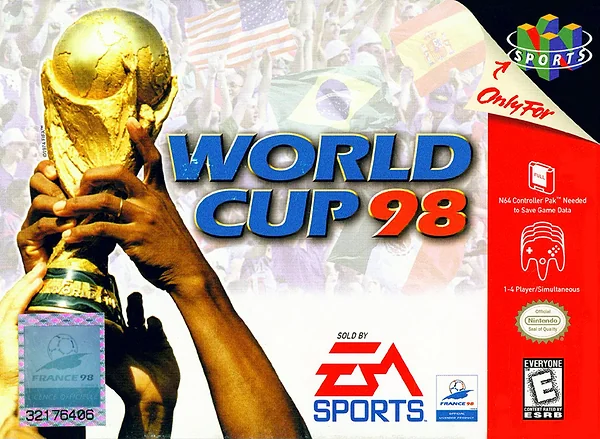 World Cup 98 Box Art