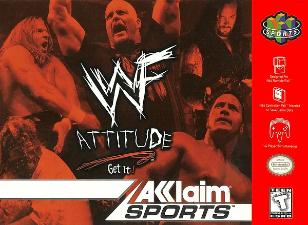 WWF Attitude Box Art