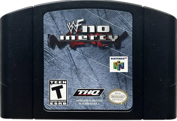 WWF No Mercy Box Art