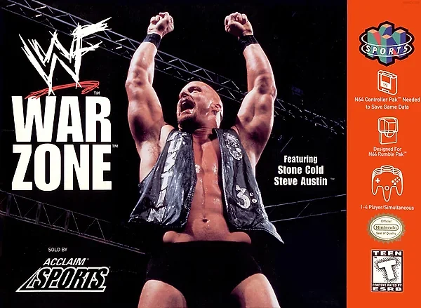 WWF War Zone box art