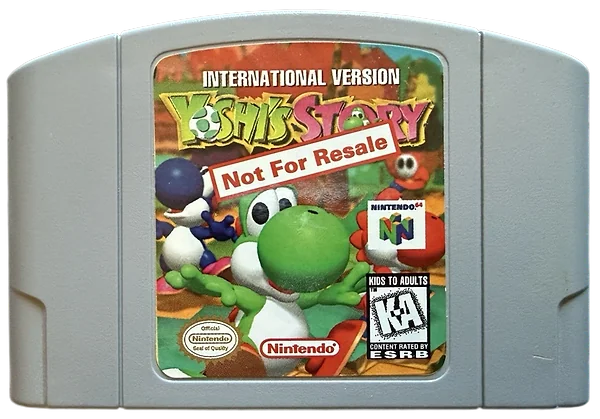 Yoshi's Story box art