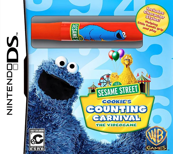 Sesame Street: Cookie's Counting Carnival box art