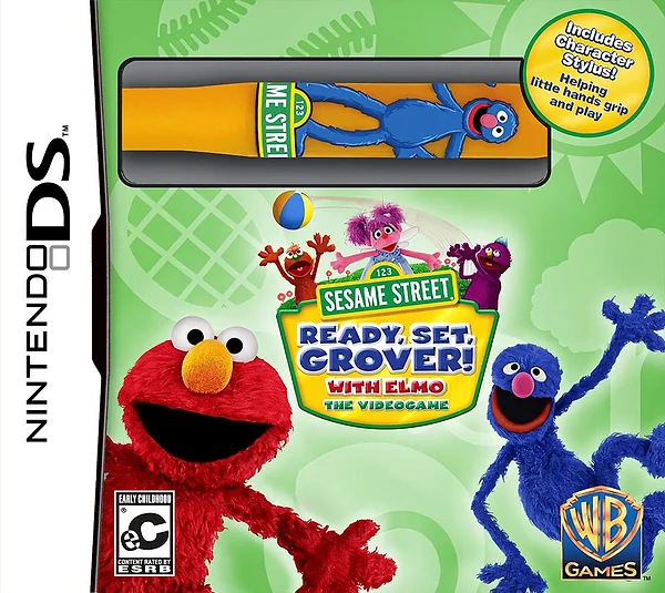 Sesame Street: Ready, Set, Grover! Box Art