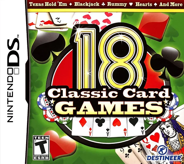 18 Classic Card Games Box Art