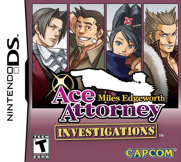 Ace Attorney Investigations: Miles Edgeworth box art