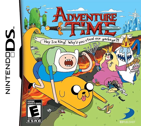 Adventure Time: Hey Ice King! Why'd You Steal Our Garbage?!! box art