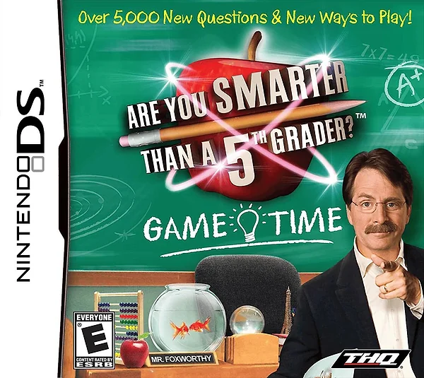 Are You Smarter than a 5th Grader? Game Time box art