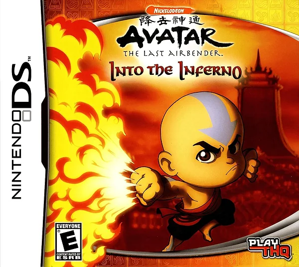 Avatar: The Last Airbender - Into the Inferno box art