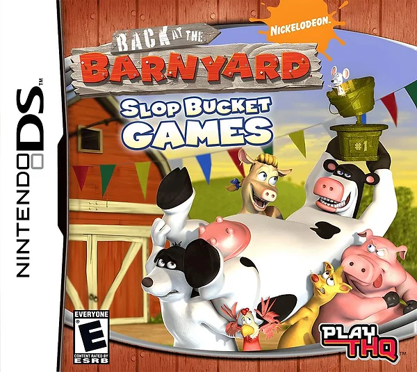 Back at the Barnyard: Slop Bucket Games Box Art