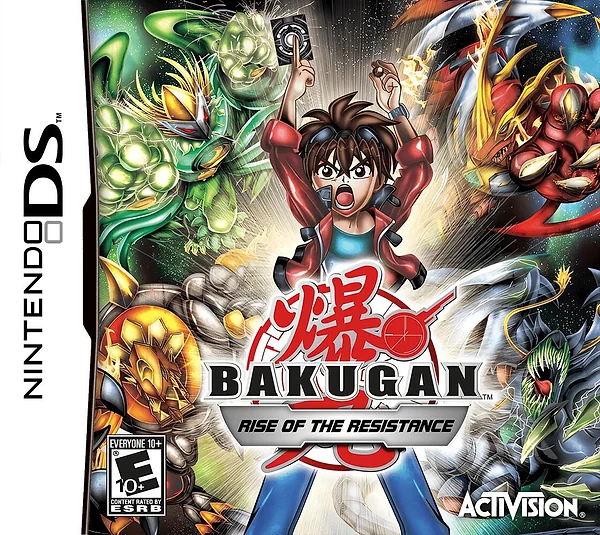 Bakugan: Rise of the Resistance box art