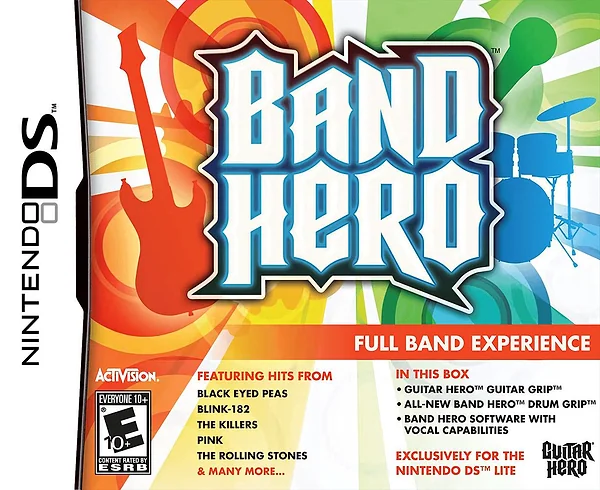 Band Hero Box Art