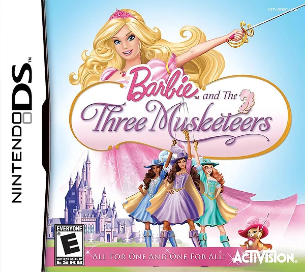 Barbie and the Three Musketeers box art