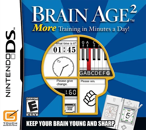 Brain Age 2 box art
