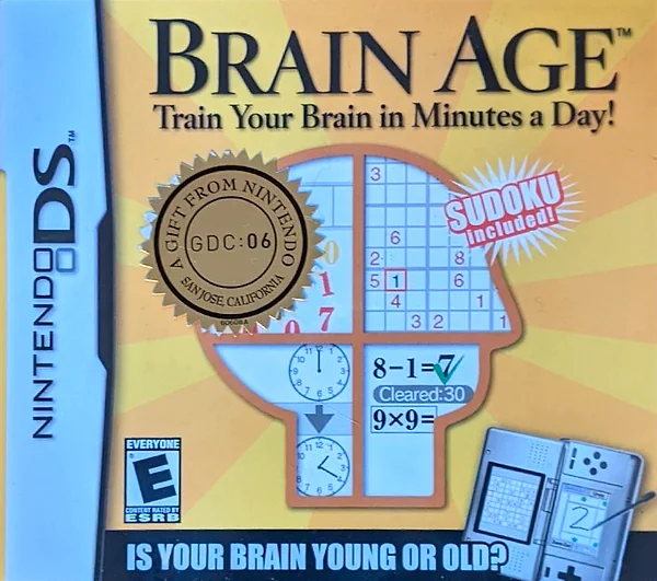 Brain Age box art