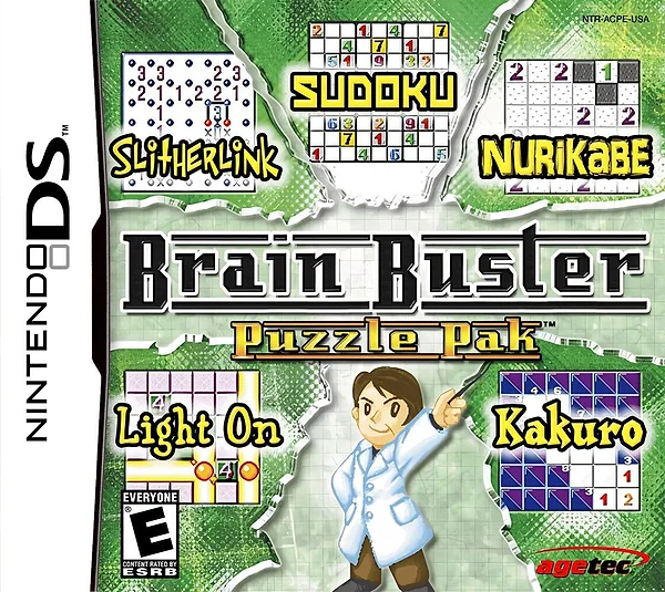Brain Buster: Puzzle Pak Box Art