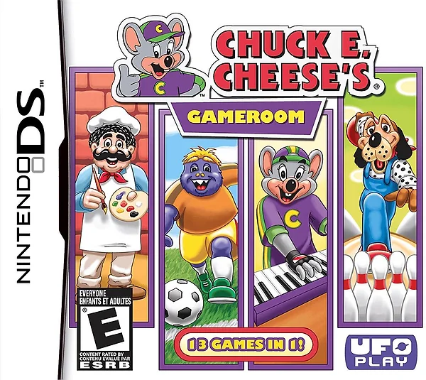 Chuck E. Cheese's Gameroom box art
