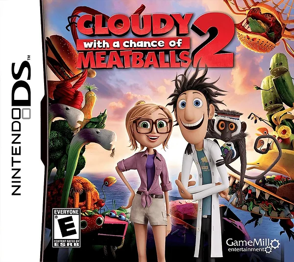 Cloudy with a Chance of Meatballs 2 Box Art