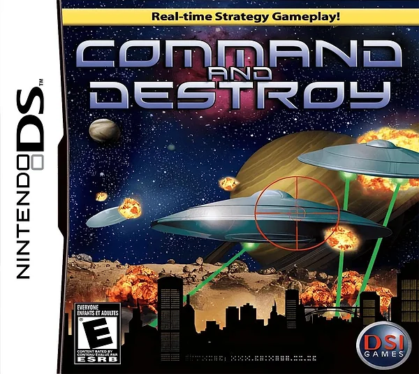 Command and Destroy Box Art
