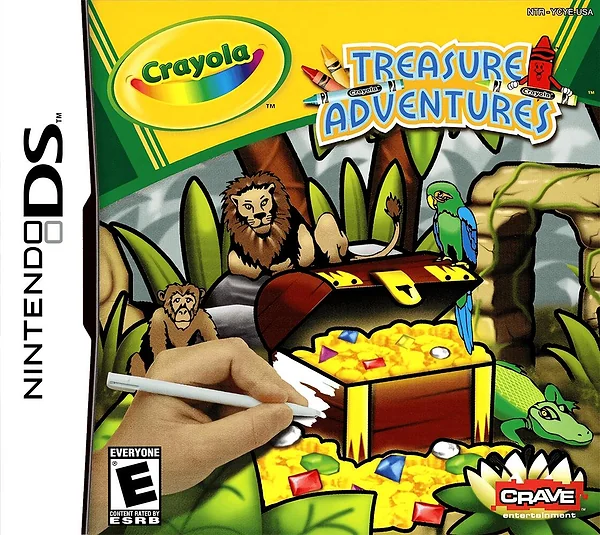 Crayola Treasure Adventures Box Art