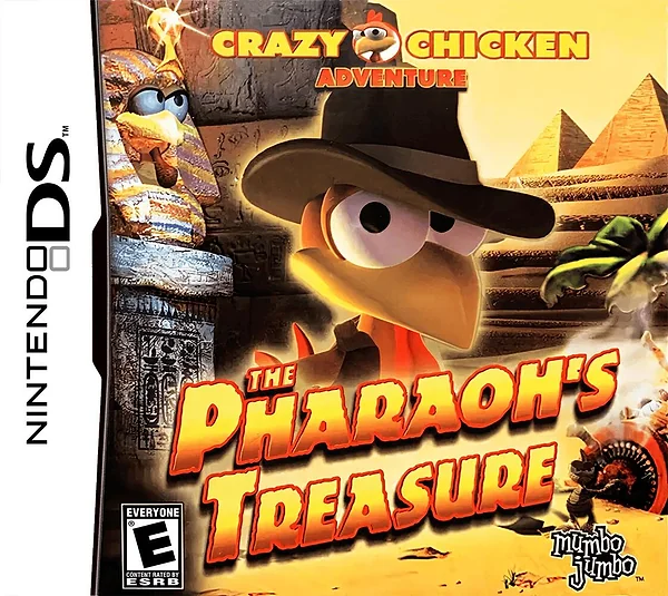 Crazy Chicken: The Pharaoh's Treasure box art