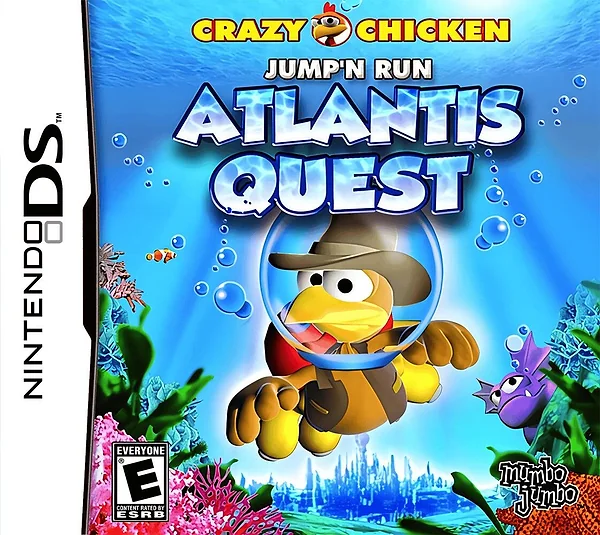 Crazy Chicken: Atlantis Quest Box Art