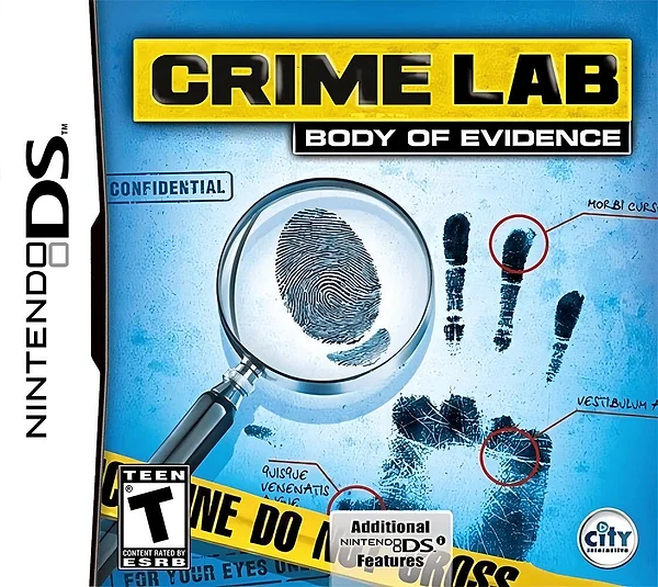 Crime Lab: Body of Evidence Box Art