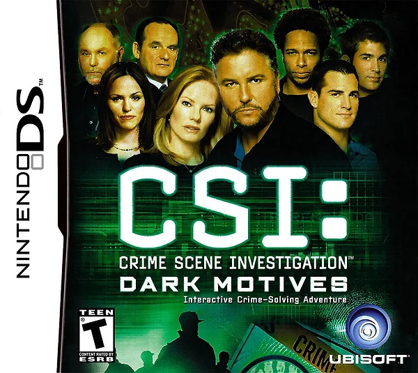 CSI: Dark Motives box art