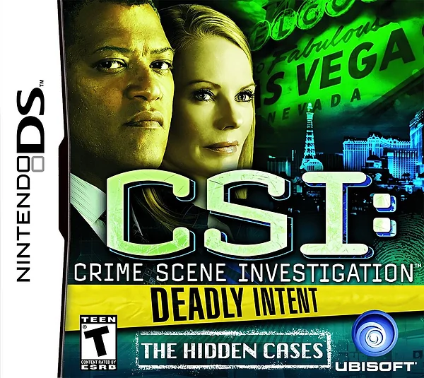 CSI: Deadly Intent - The Hidden Cases box art
