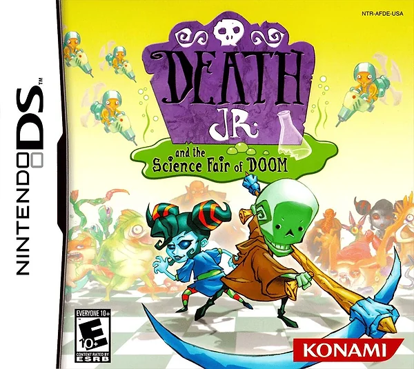 Death Jr. and the Science Fair of Doom Box Art