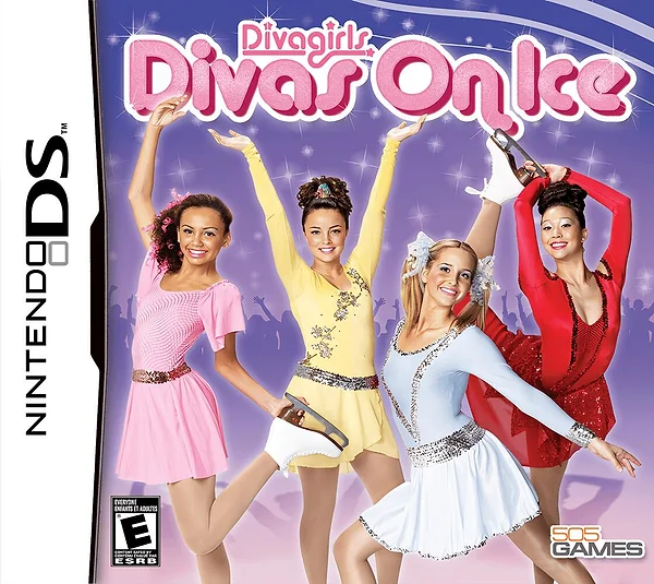 Diva Girls: Divas on Ice Box Art