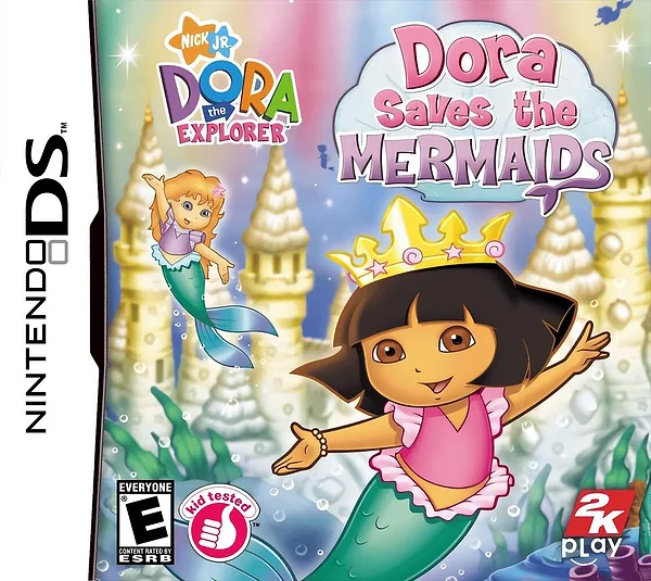 Dora the Explorer: Dora Saves the Mermaids Box Art